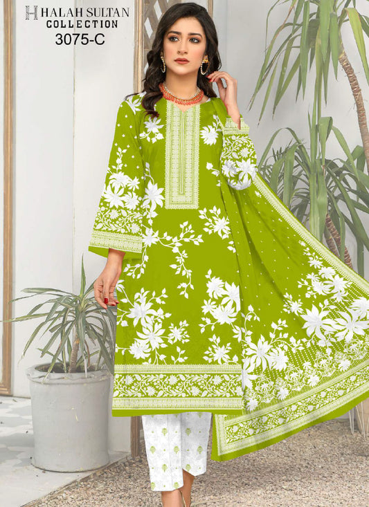 Halah Sultan Lawn Collection 3075c23 vol5