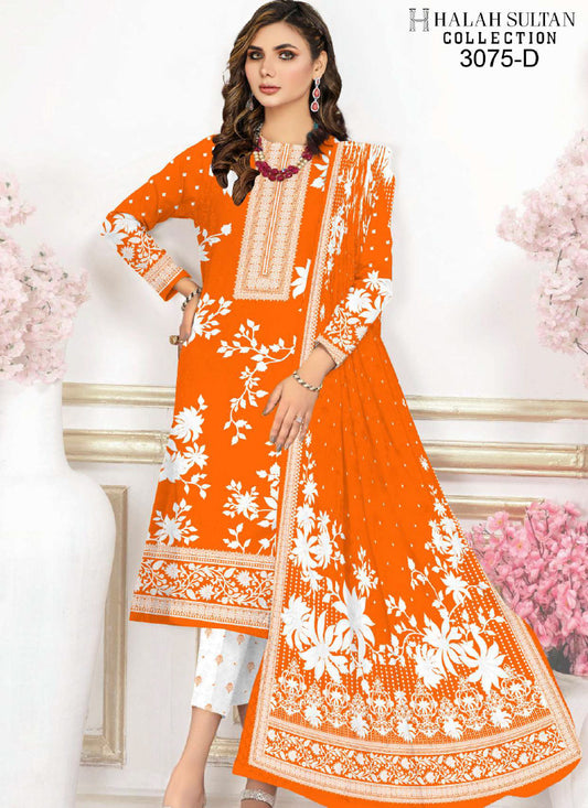 Halah Sultan Lawn Collection 3075d23 vol5