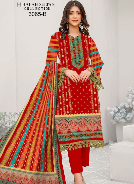 Halah Sultan Lawn Collection 3065b23 vol5