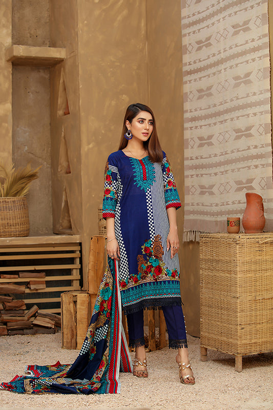Halah Sultan Summer Collection vol4 3074-b
