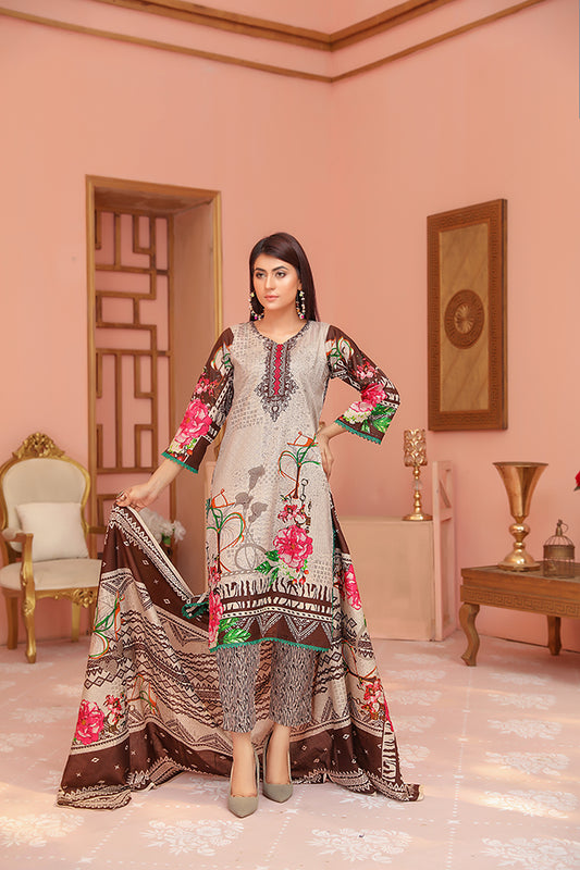 Halah Sultan Summer Collection vol3 3051-b