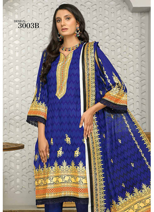 Halah Sultan Classic Lawn vol1 3003-B-2022
