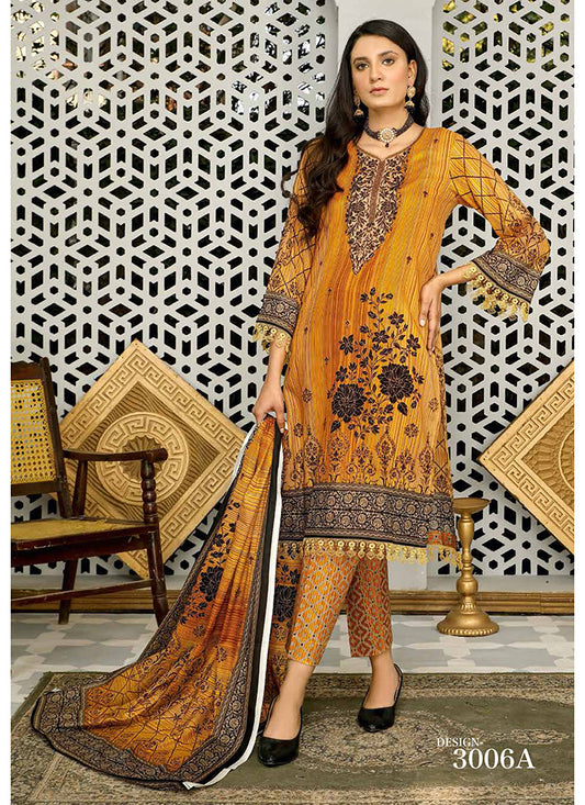 Halah Sultan Classic Lawn vol1 3006-a-2022