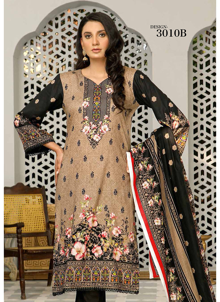 Halah Sultan Classic Lawn vol1 3010-b-2022