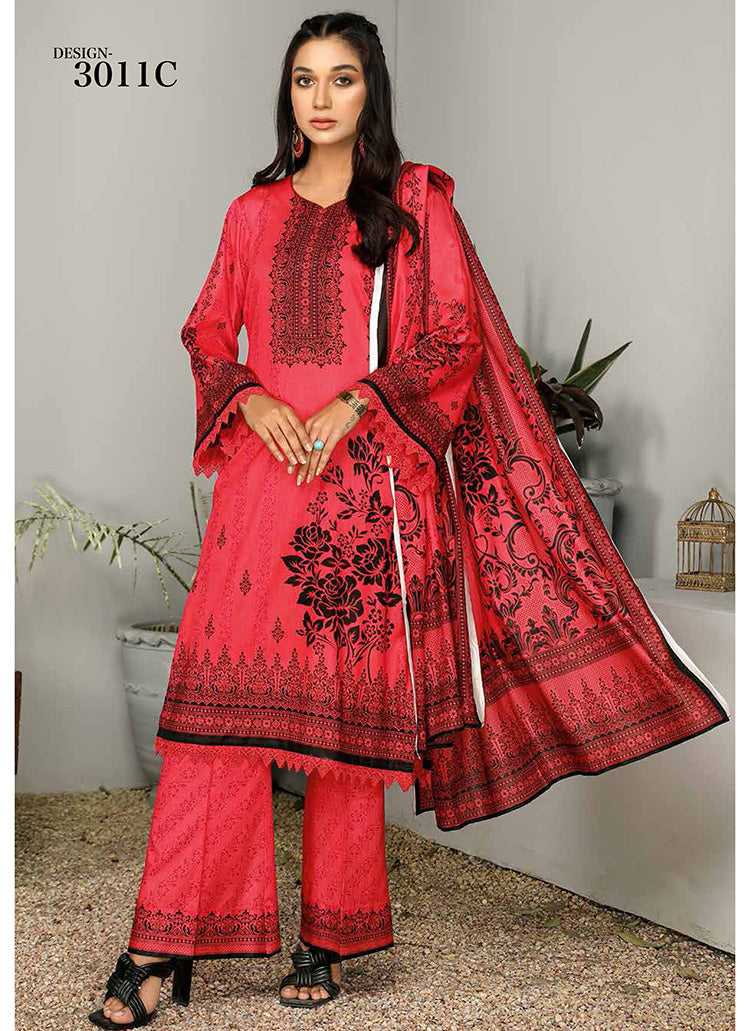 Halah Sultan Classic Lawn vol1 3011-c-2022
