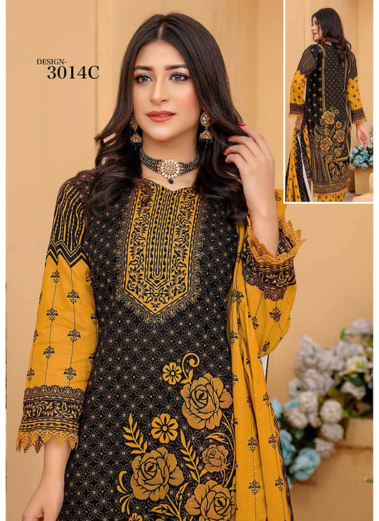 Halah Sultan Classic Lawn vol1 3014-c-2022