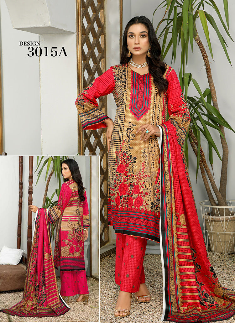 Halah Sultan Classic Lawn vol1 3015-a-2022