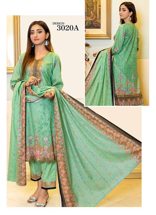 Halah Sultan Classic Lawn vol1 3020-A-2022