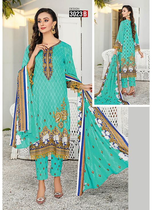 Halah Sultan Classic Lawn vol2 3023-b-2022