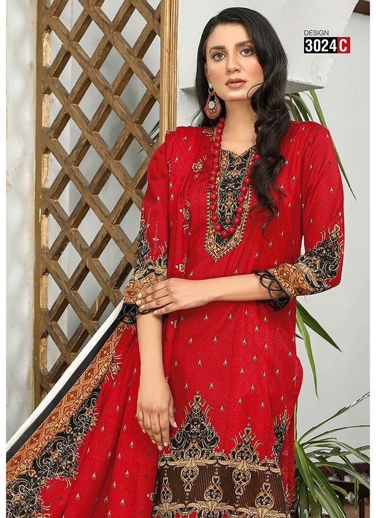 Halah Sultan Classic Lawn vol2 3024-c-2022