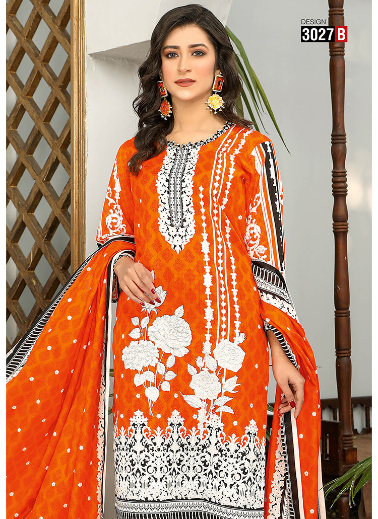 Halah Sultan Classic Lawn vol2 3027-b-2022
