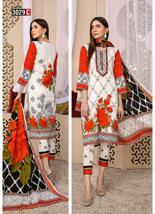 Halah Sultan Classic Lawn vol2 3029-c-2022