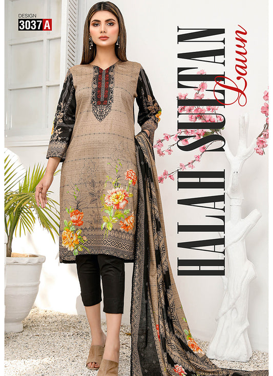 Halah Sultan Classic Lawn vol2 3037-a-2022
