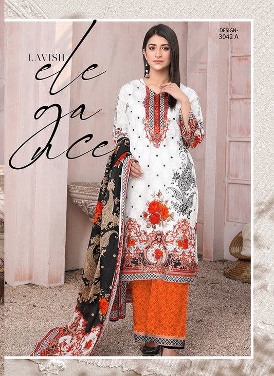 Halah Sultan Classic Lawn vol3 3042-A-2022