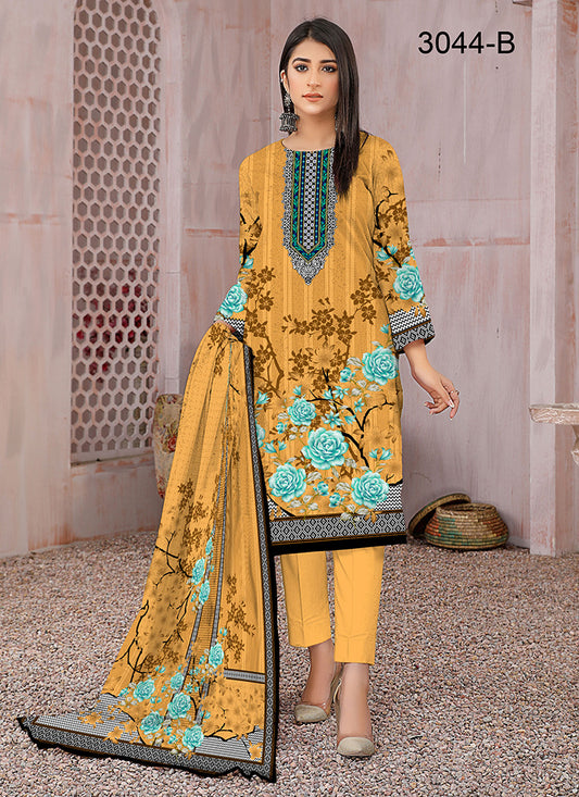 Halah Sultan Classic Lawn vol4 3044-b-2022
