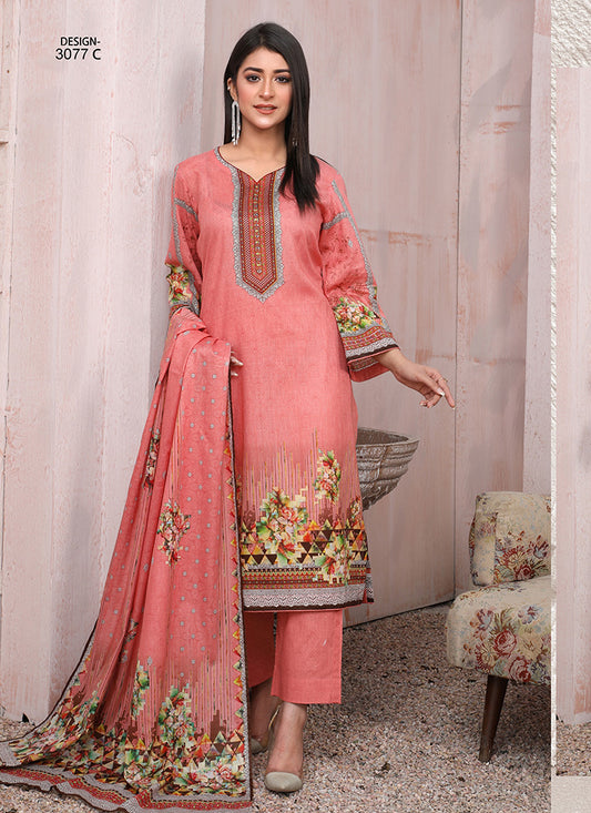 Halah Sultan Classic Lawn vol3 3077-c-2022