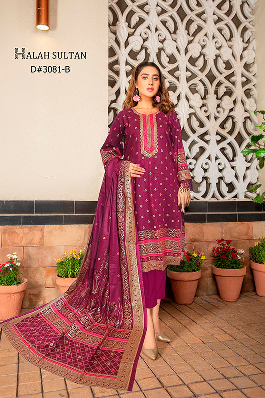 Halah Sultan Summer Collection vol5 3081-B