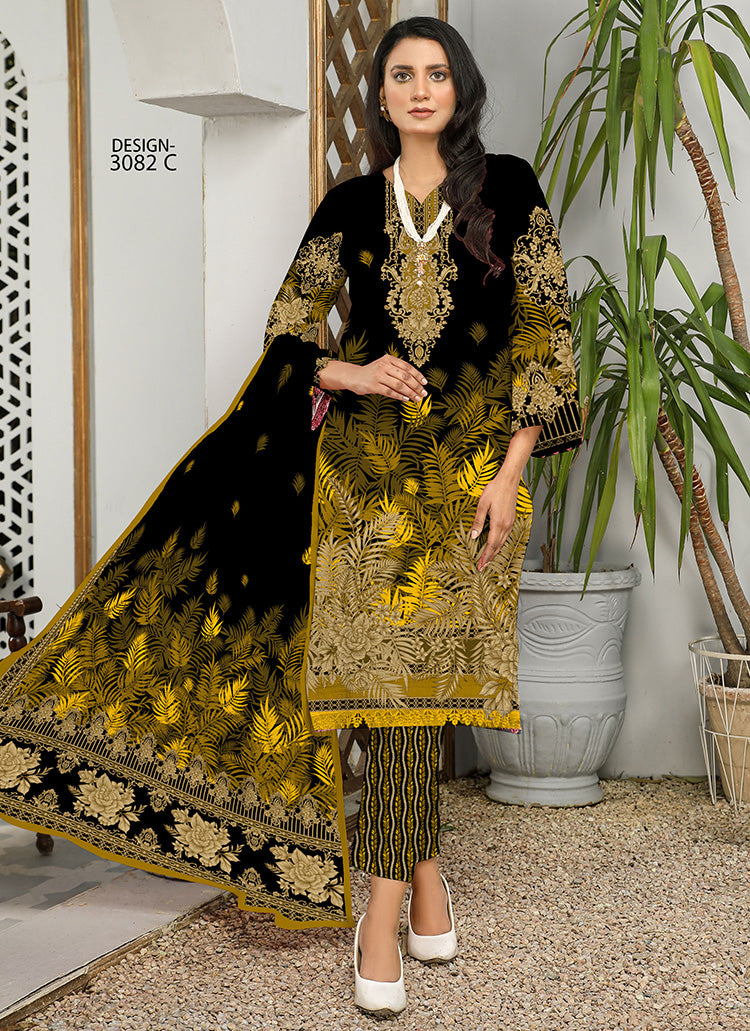 Halah Sultan Classic Lawn vol3 3082-c-2022