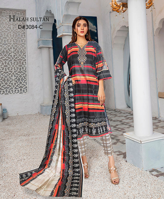 Halah Sultan Summer Collection vol5 3084-C