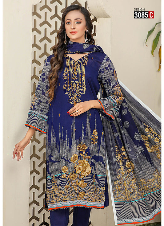 Halah Sultan Classic Lawn vol2 3085-c-2022