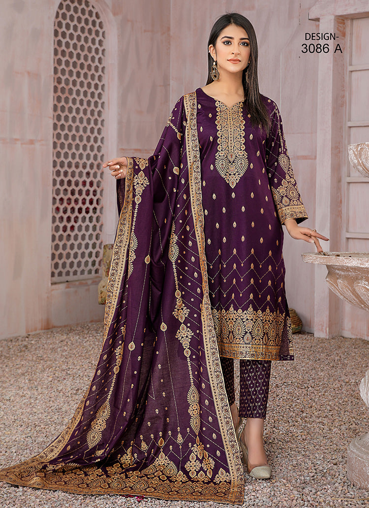 Halah Sultan Classic Lawn vol3 3086-a-2022