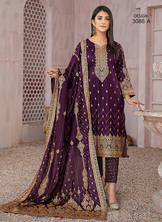 Halah Sultan Classic Lawn vol3 3086-a-2022