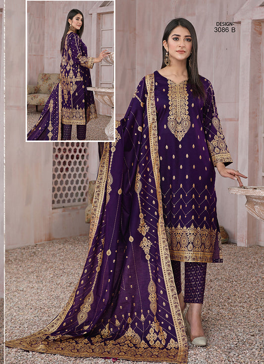 Halah Sultan Classic Lawn vol3 3086-b-2022