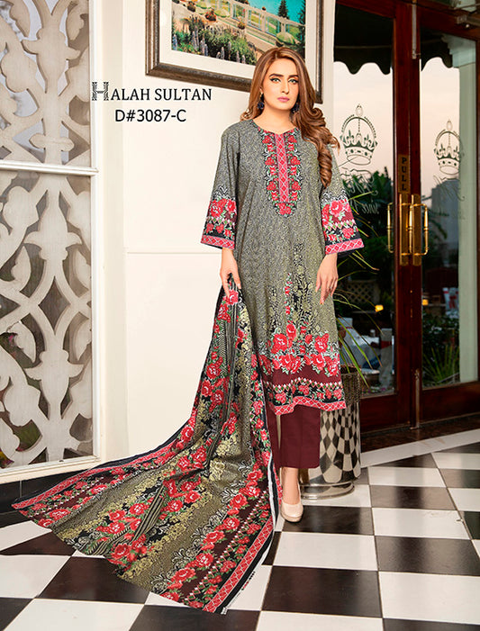 Halah Sultan Summer Collection vol5 3087-C