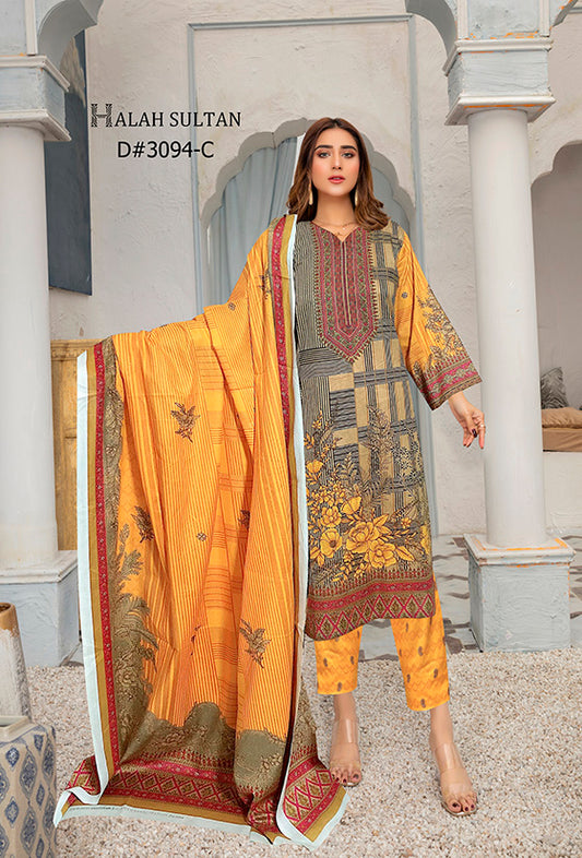 Halah Sultan Summer Collection vol5 3094C