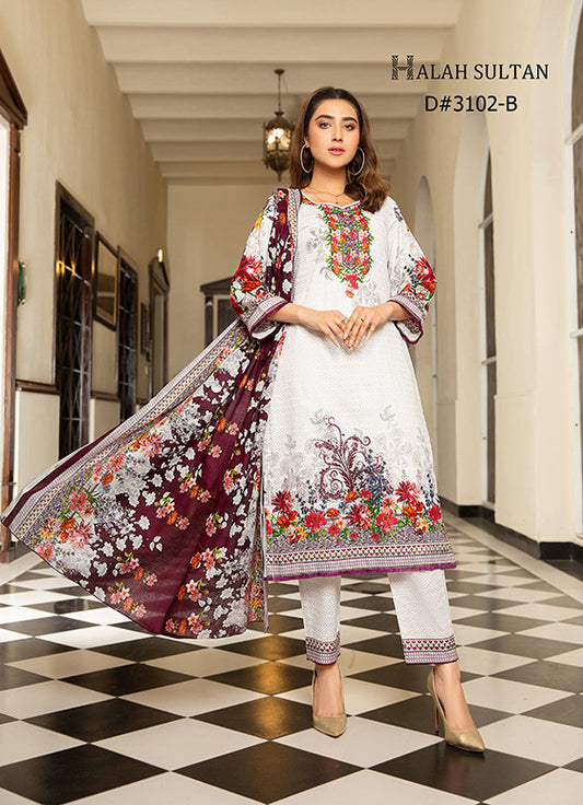 Halah Sultan Summer Collection vol5 3102B