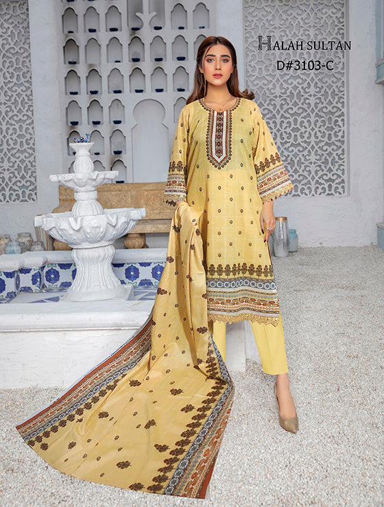 Halah Sultan Summer Collection vol5 3103C