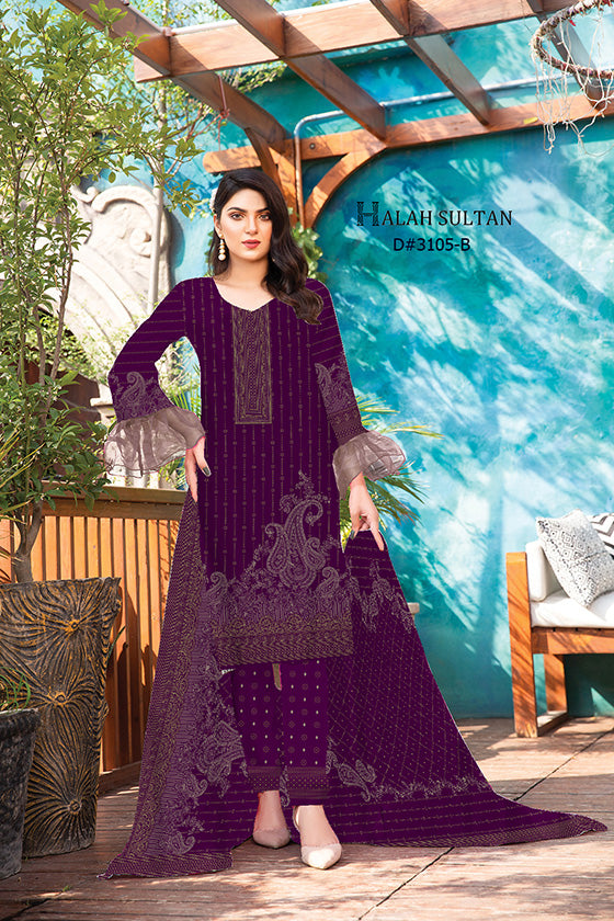 Halah Sultan Summer Collection vol5 3105B