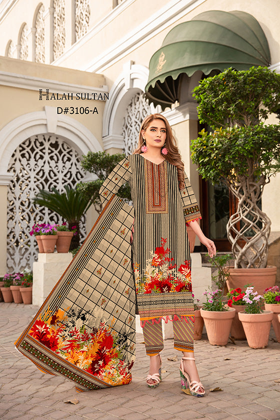 Halah Sultan Summer Collection vol5 3106A