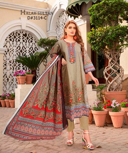 Halah Sultan Summer Collection vol5 3114C