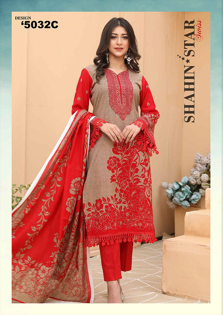 Shahin Swiss Premier Lawn-5032c-vol2