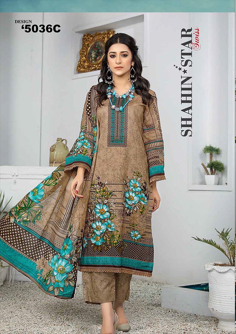 Shahin Swiss Premier Lawn-5036c-vol2