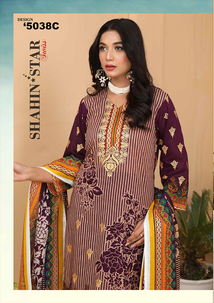 Shahin Swiss Premier Lawn-5038c-vol2