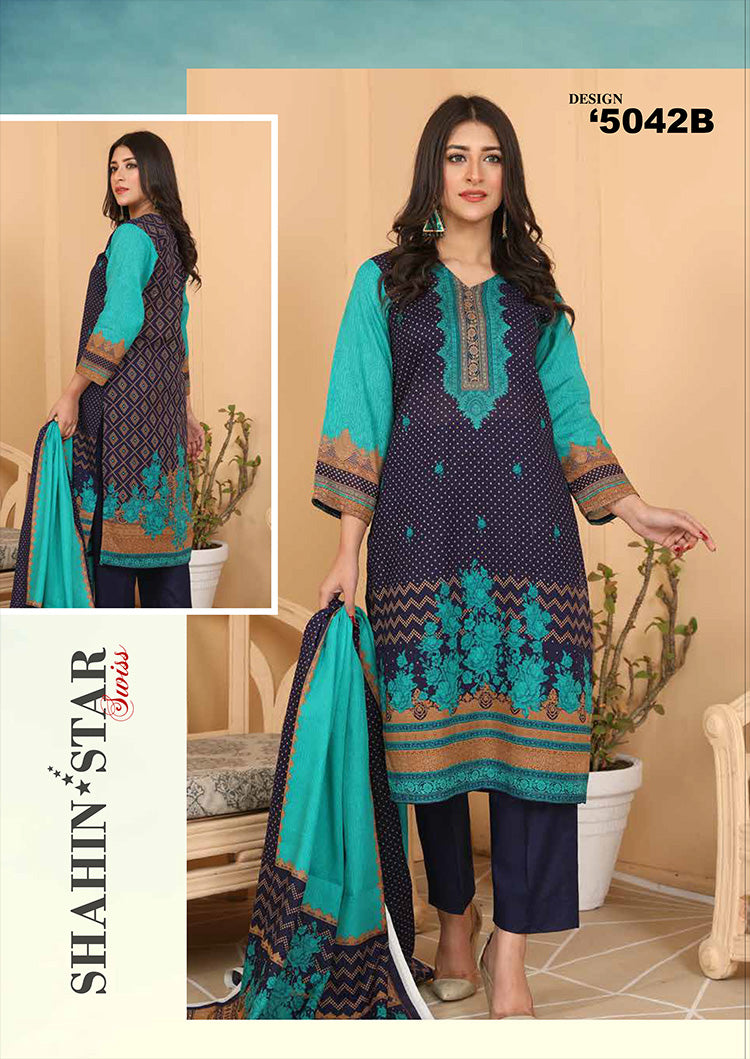 Shahin Swiss Premier Lawn-5042b-vol2