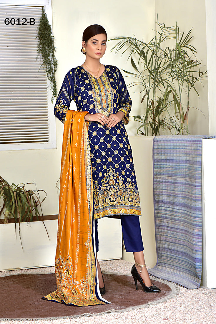 Classic Linen Winter Collection-Vol1-6012-B-21