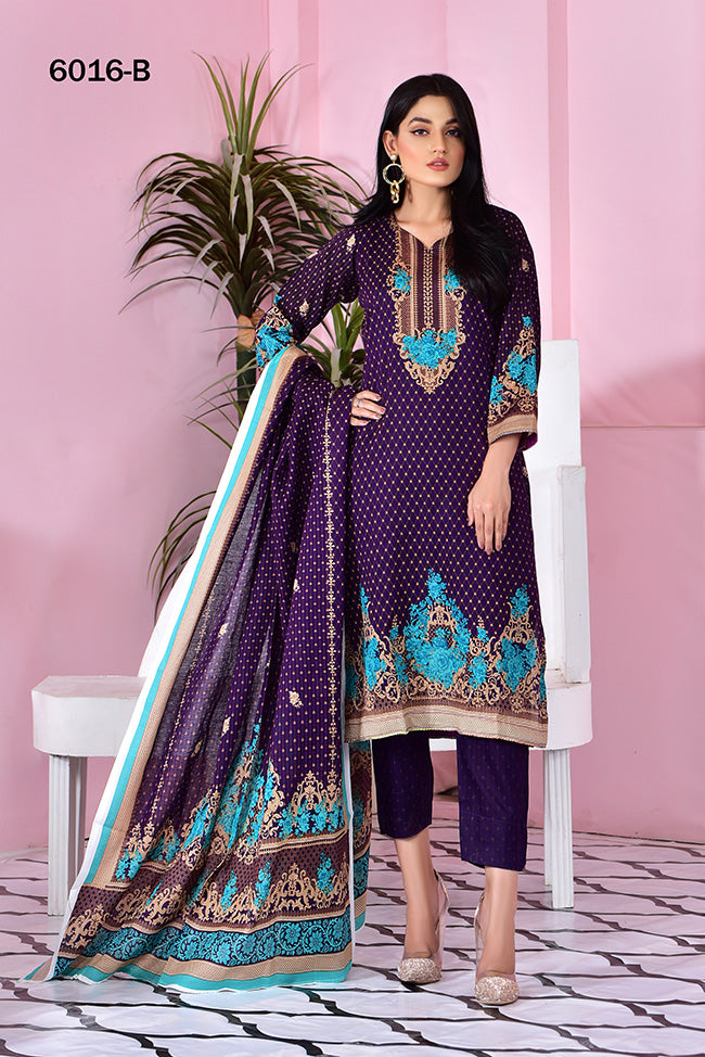 Classic Linen Winter Collection-Vol3-6016-B-21