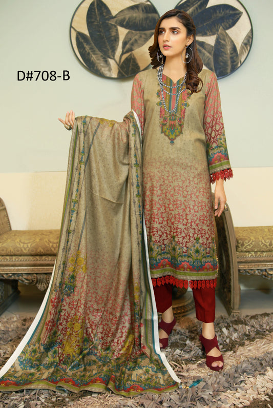 Classic Linen 20*20 Winter Collection-Vol1-708-B-21