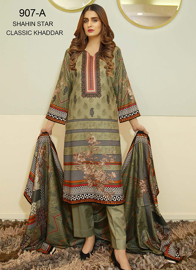 Classic Khaddar Winter Collection-Vol1-907a-21