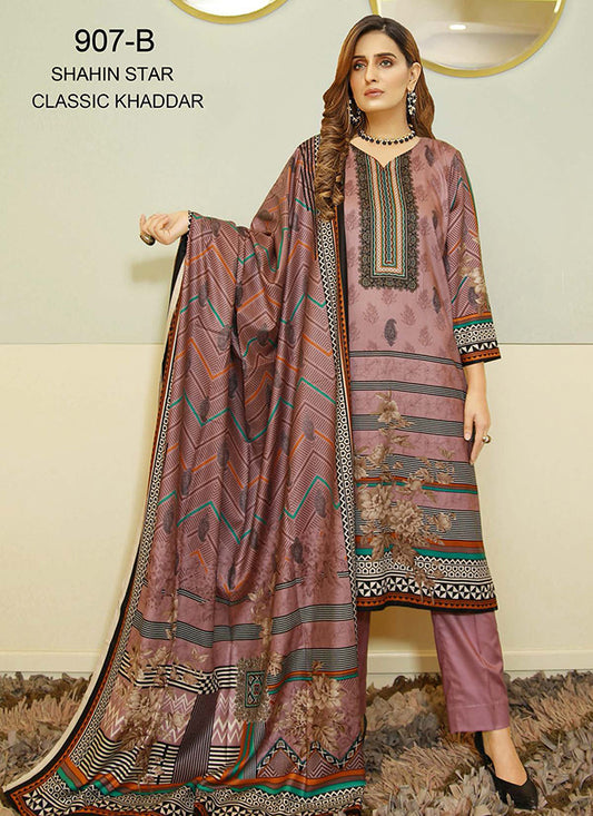 Classic Khaddar Winter Collection-Vol1-907B-21