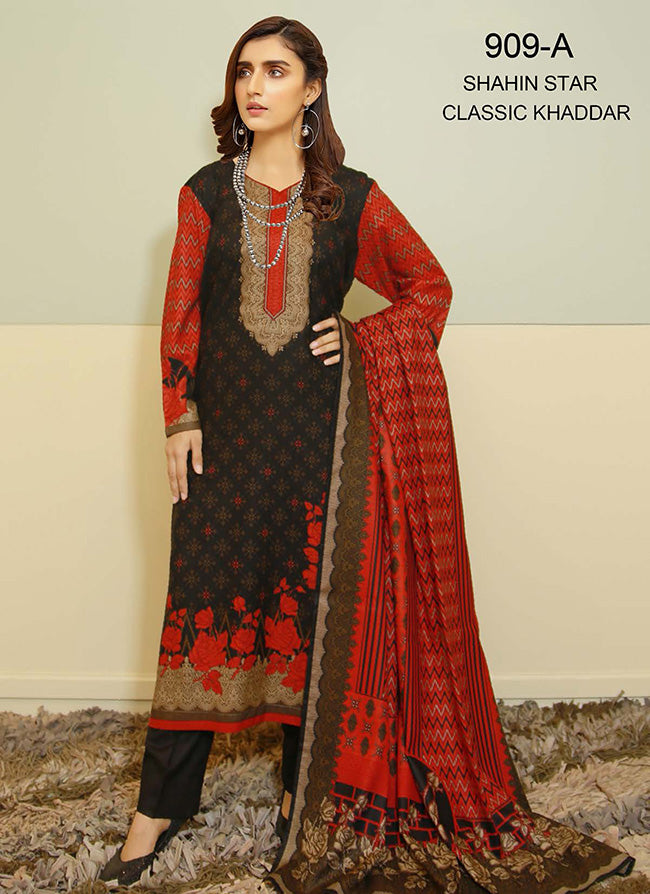 classic Khaddar Winter Collection-Vol1-909a-21