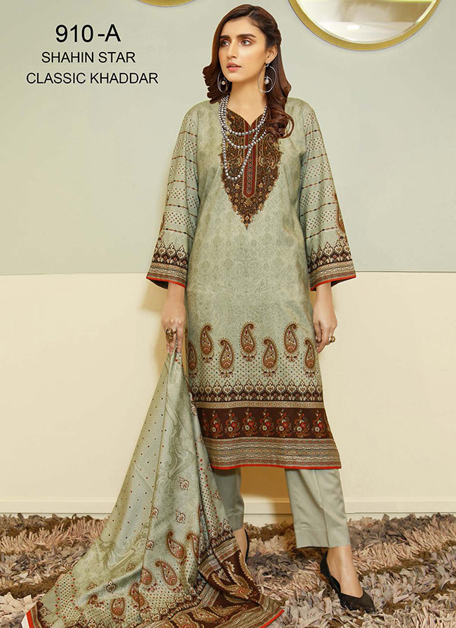 classic Khaddar Winter Collection-Vol1-910a-21