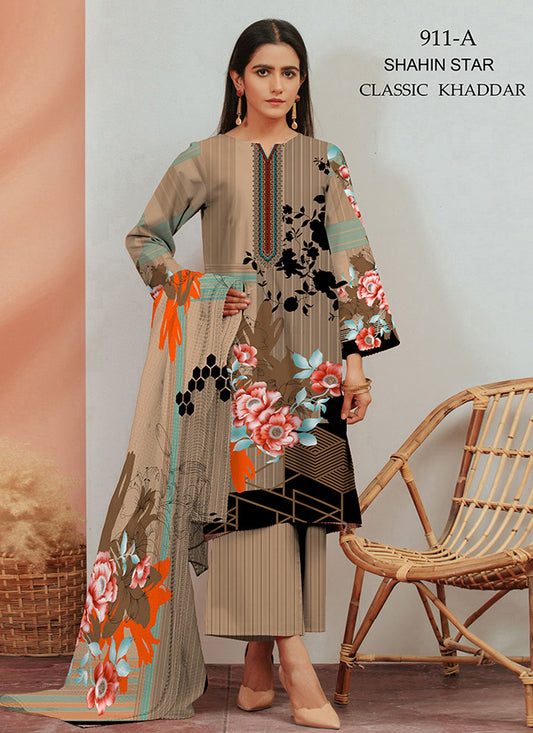 classic Khaddar Winter Collection-Vol1-912a-21