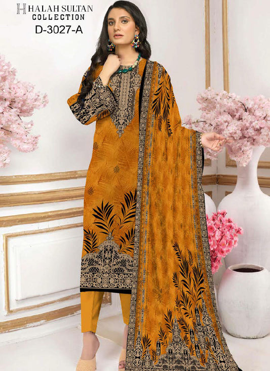 Halah Sultan Lawn Collection 3027a23 vol1