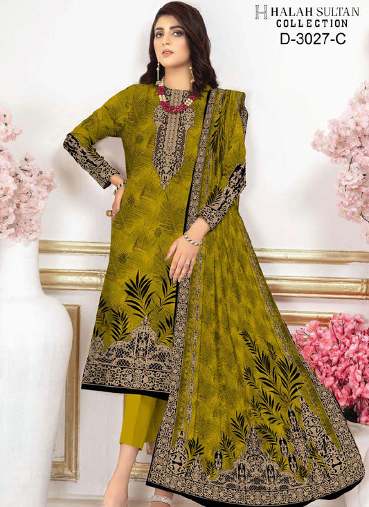Halah Sultan Lawn Collection 3027c23 vol1