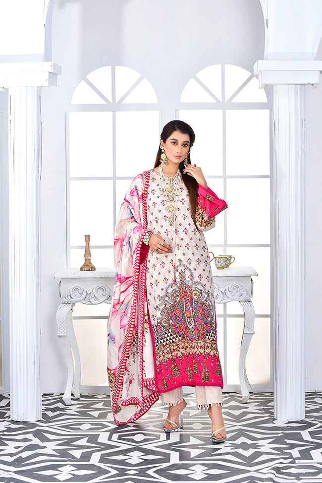 Digital Embroidered Linen-Vol1-Cream1-21