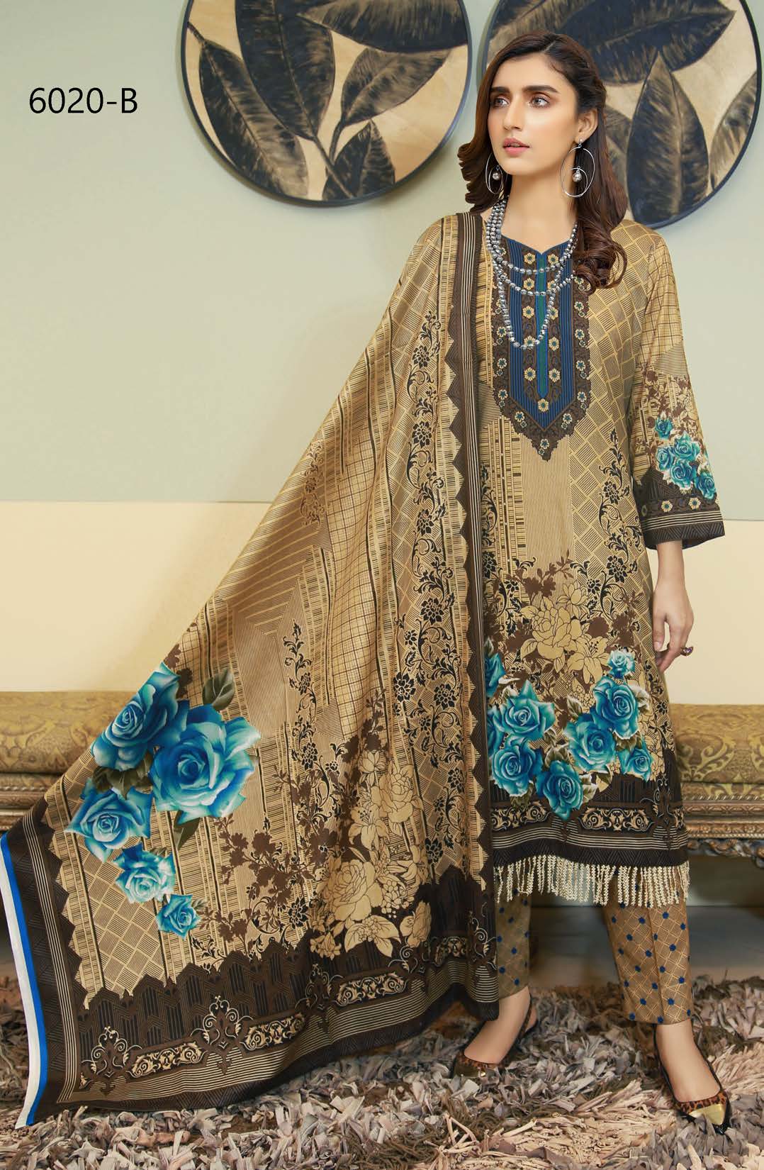 Classic Linen Winter Collection-Vol2-6020-B-21
